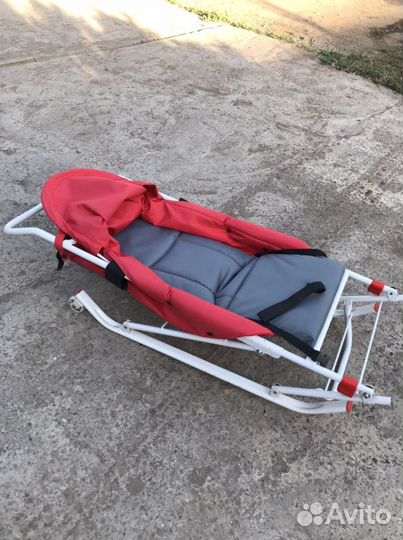 Санки с колесами