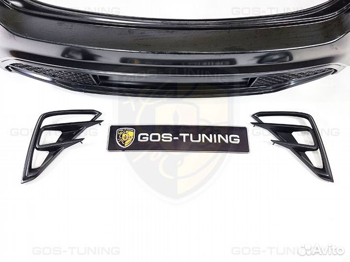 Задний бампер Киа Рио 4 