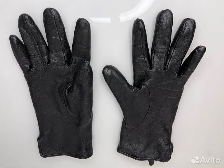 Перчатки женские кожаные / бу