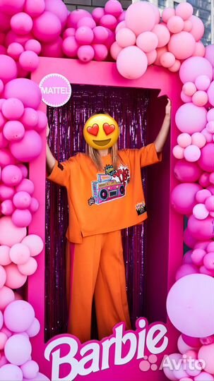 Фотозона на праздник Барби