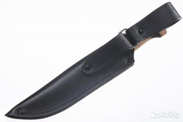 Разделочный нож «Финский рукоять дерево полированн