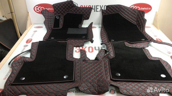3D Коврики Haval Салон Багажник из Экокожи