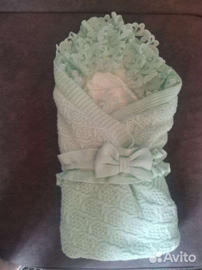 Конверт плед на выписку