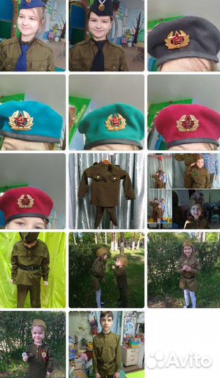Прокат Военной формы, берет вдв, крап морская