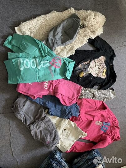 Детские вещи на девочку 2-7 лет