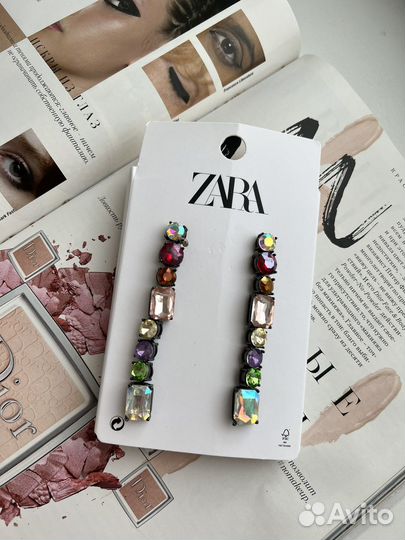 Серьги Zara новые