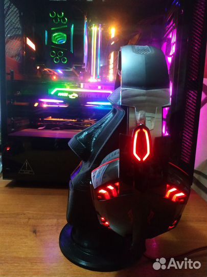 Подставка наушников статуя Моаи с острова Пасхи