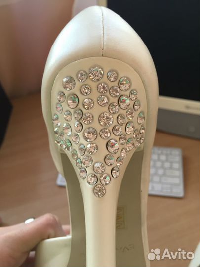 Свадебные туфли р.38