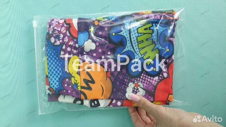 Пакет зип лок с бегунком прозрачный