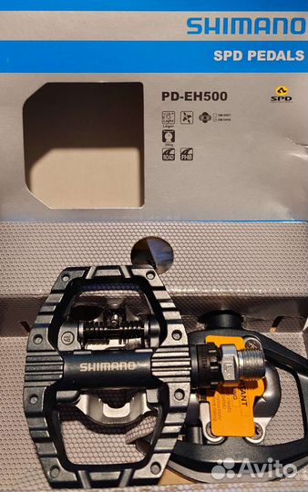 Педали Shimano SPD M821/EH500/M540/M520