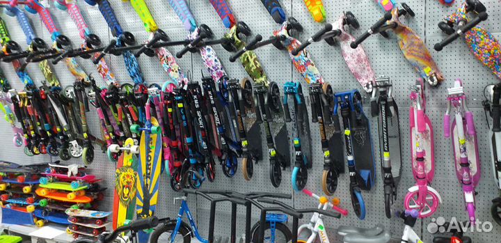 Самокат для взрослых и детей