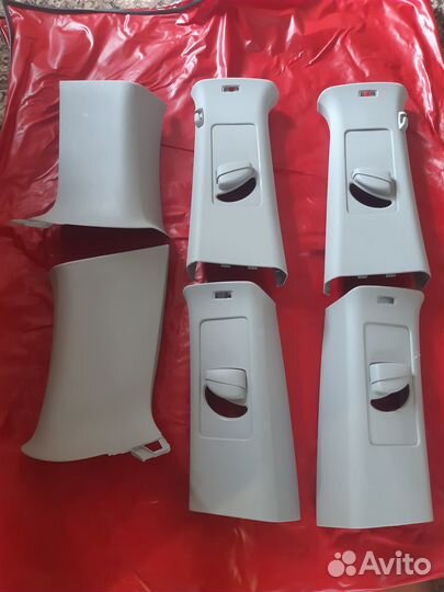 Обшивки верхней части стоек volkswagen touran 2011