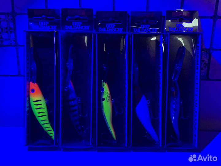 Троллинговые воблеры Rapala Deep Tail Dancer 9 см