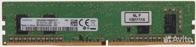 RAM Samsung 4Gb DDR4-2400