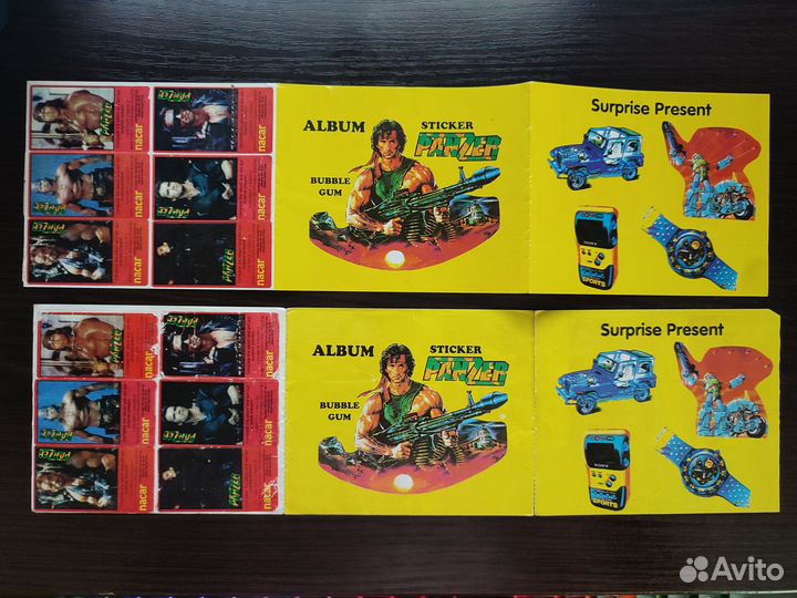 Альбомы с наклейками из 90 х