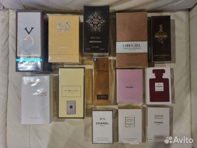 Парфюм Chanel, Jo Malone, Baccarat и др