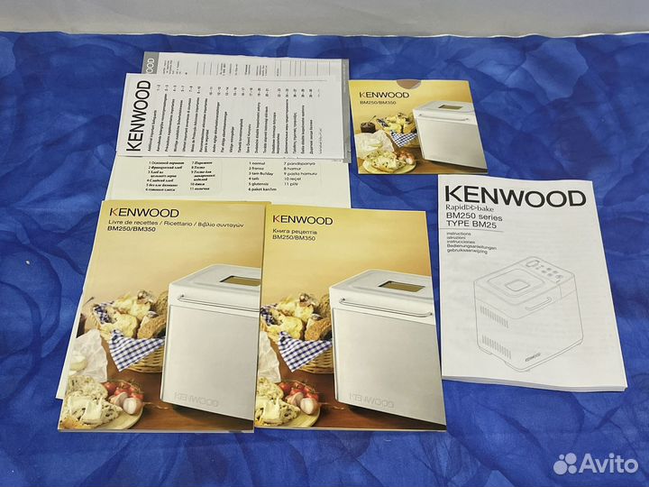 Хлебопечка kenwood bm250