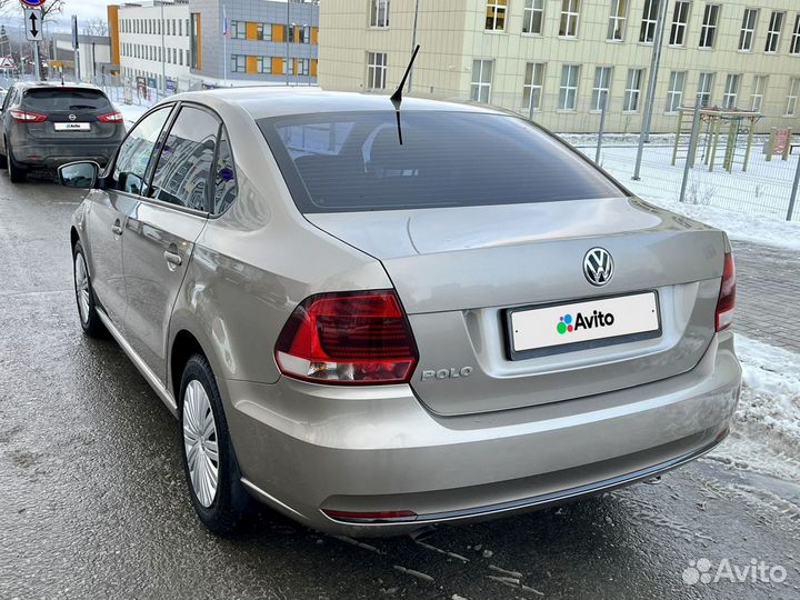 Volkswagen Polo 1.6 МТ, 2016, 91 000 км