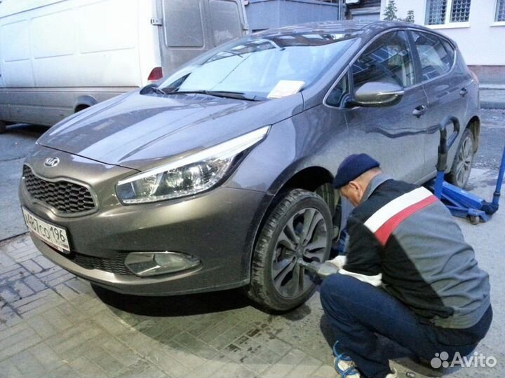 Шиномонтаж Skoda Matrix смена покрышек