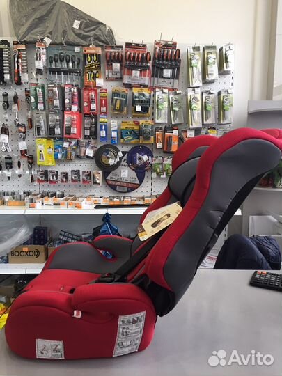 Детское кресло 1-2-3 группа(9-36кг)