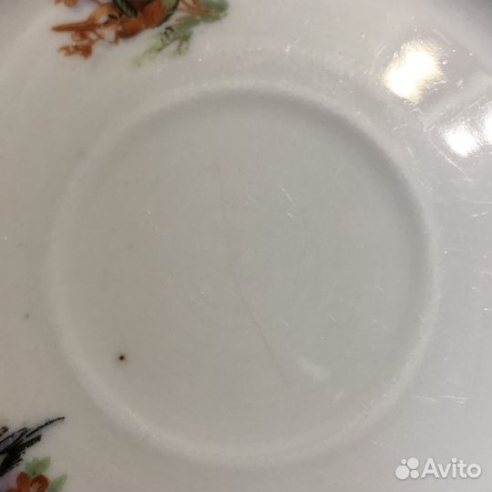 Кофейная пара Попугаи Дулево