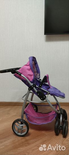 Коляска кукольная demi star