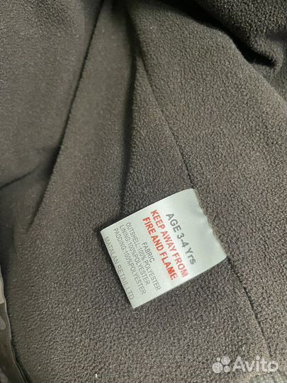 Куртка детская теплая 98