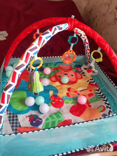 Развивающий коврик манеж для ползания