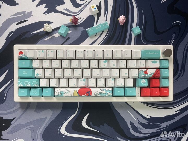 Кастомная клавиатура на базе Gmk67 + Gateron brown