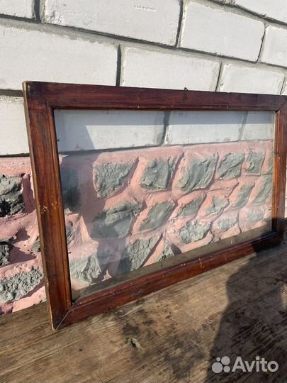 Старинная рамка для фото. Дерево