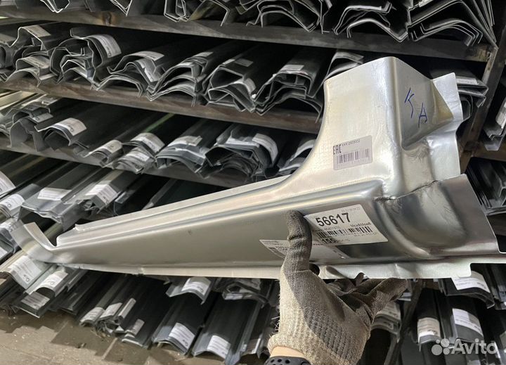 Порог правый Ford Ka Hatcback 3 door 1996-2008 (Kl