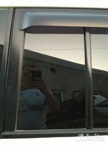 Стекло форточки двери заднее правое Mitsubishi