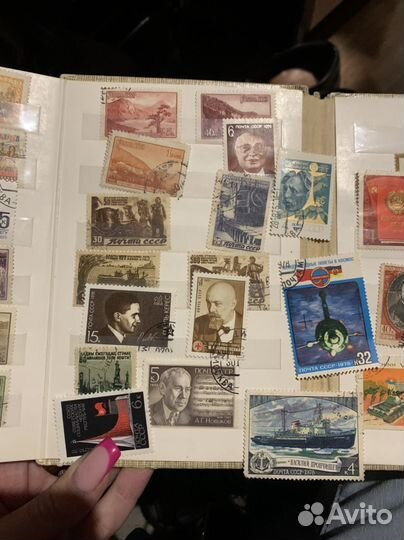 Альбом с марками СССР