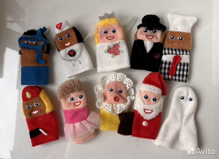 Куклы на пальцы IKEA titta djur (2 набора )