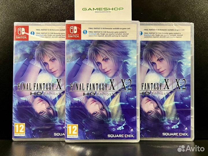 Final Fantasy X / X-2 (HD Remaster) Switch