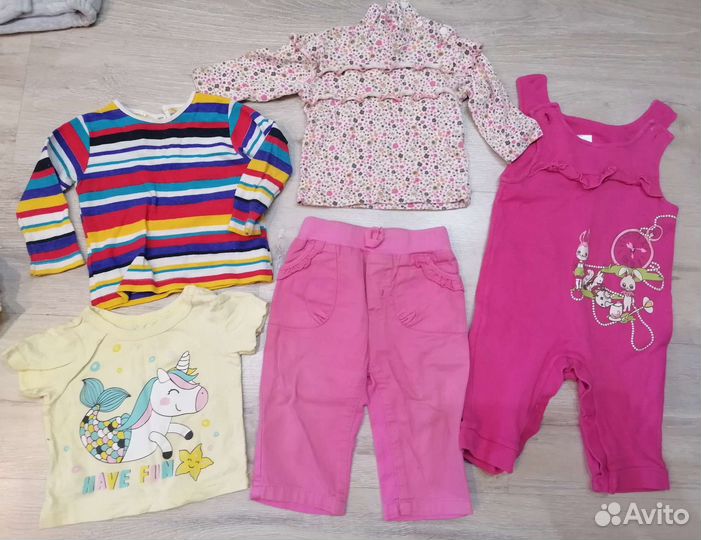 Вещи пакетом для девочки