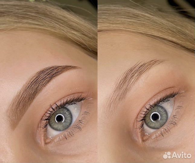Долговременная укладка бровей / окрашивание бровей