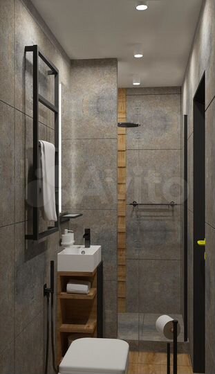 Апартаменты-студия, 17,3 м², 2/5 эт.