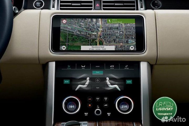 Мультимедийная навигация nvtech Land Rover Range