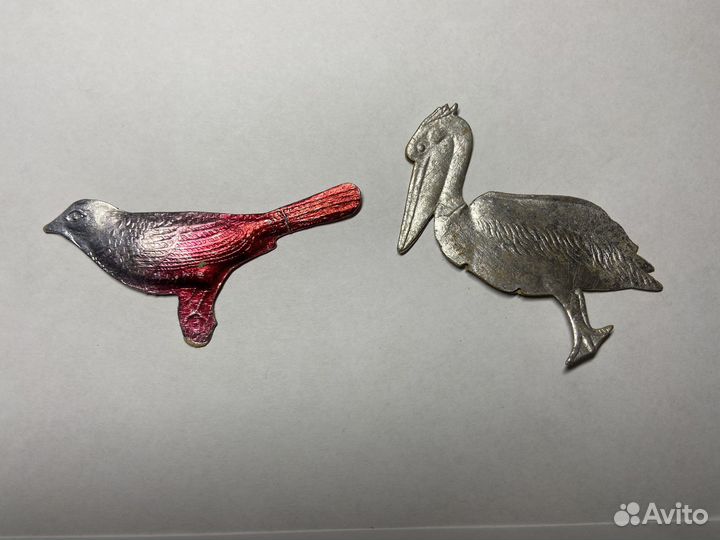 Елочные игрушки СССР картонаж