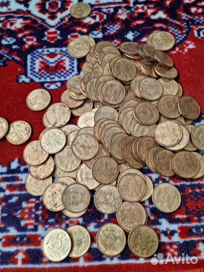 Монеты 5 р 1992