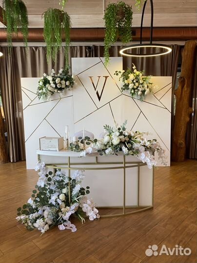 Оформление свадьбы. Декор. Украшение зала