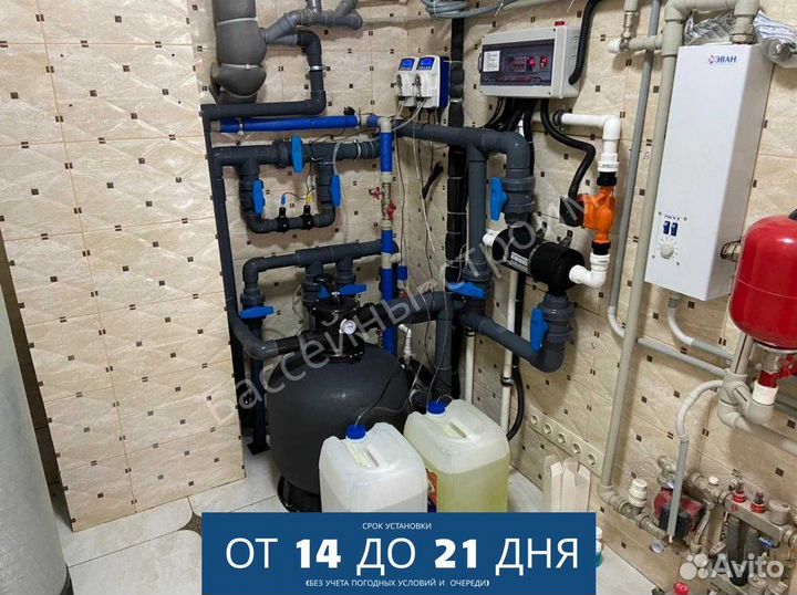 Бассейн 4х3х1,5 от производителя,ступени Лето
