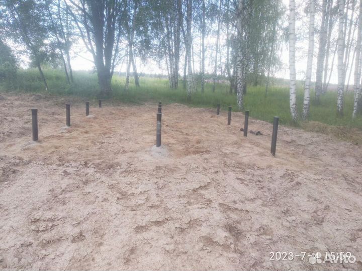 Винтовые сваи под ключ + монтаж