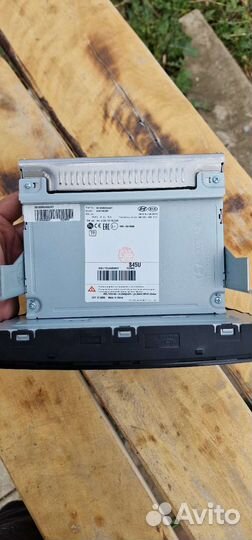 Магнитолла штатная hyundai creta