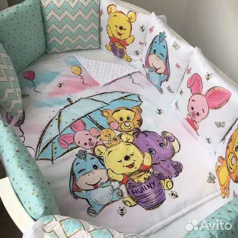 Бортики/комплект/постельное белье