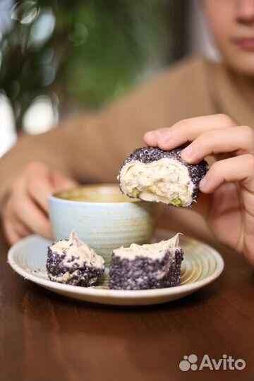 Турецкий лукум (орехи и шоколад)