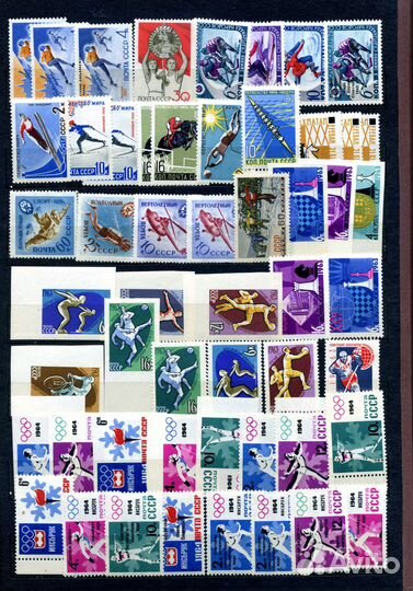 Спорт СССР 60-70гг. Чемпионаты мира. Олимпийские