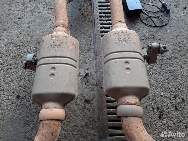 Б/У Глушитель основной В хорошем состоянии