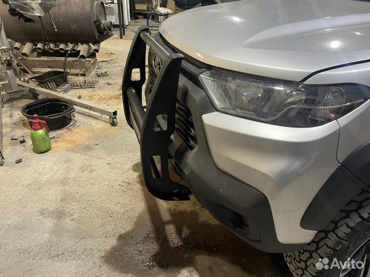 Кенгурятник на chevrolet ниву